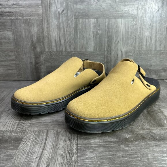 Dr. Marten's Carlson Men's size 11 Wheat Suede Slingback Shoes - Picture 3 of 8